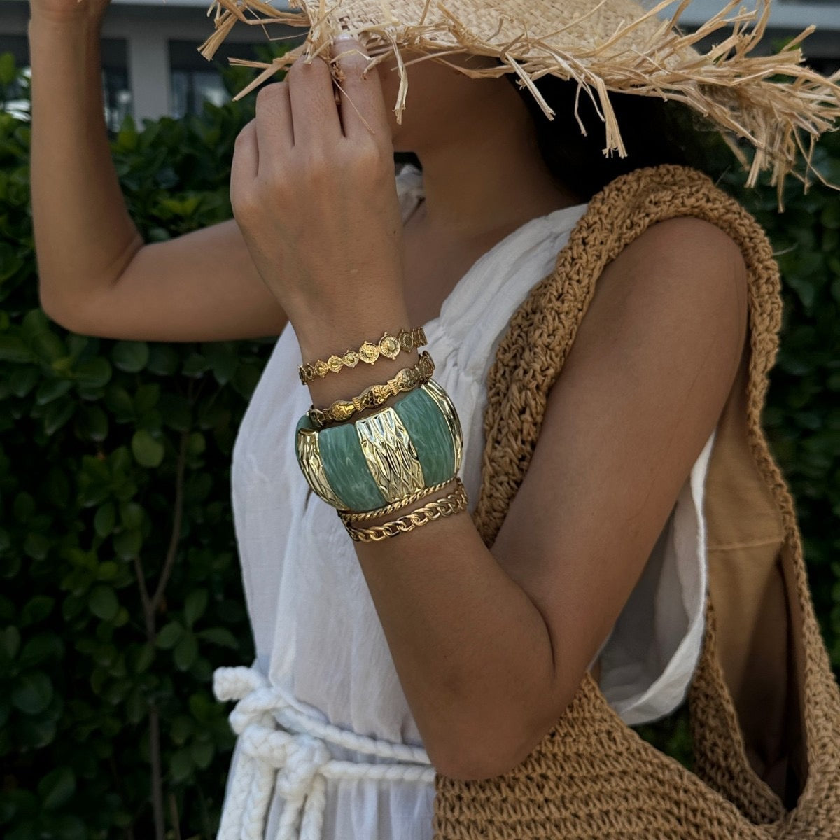 LOT 4 BRACELETS CUBIRA