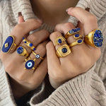 LOT DE BAGUES FATMA