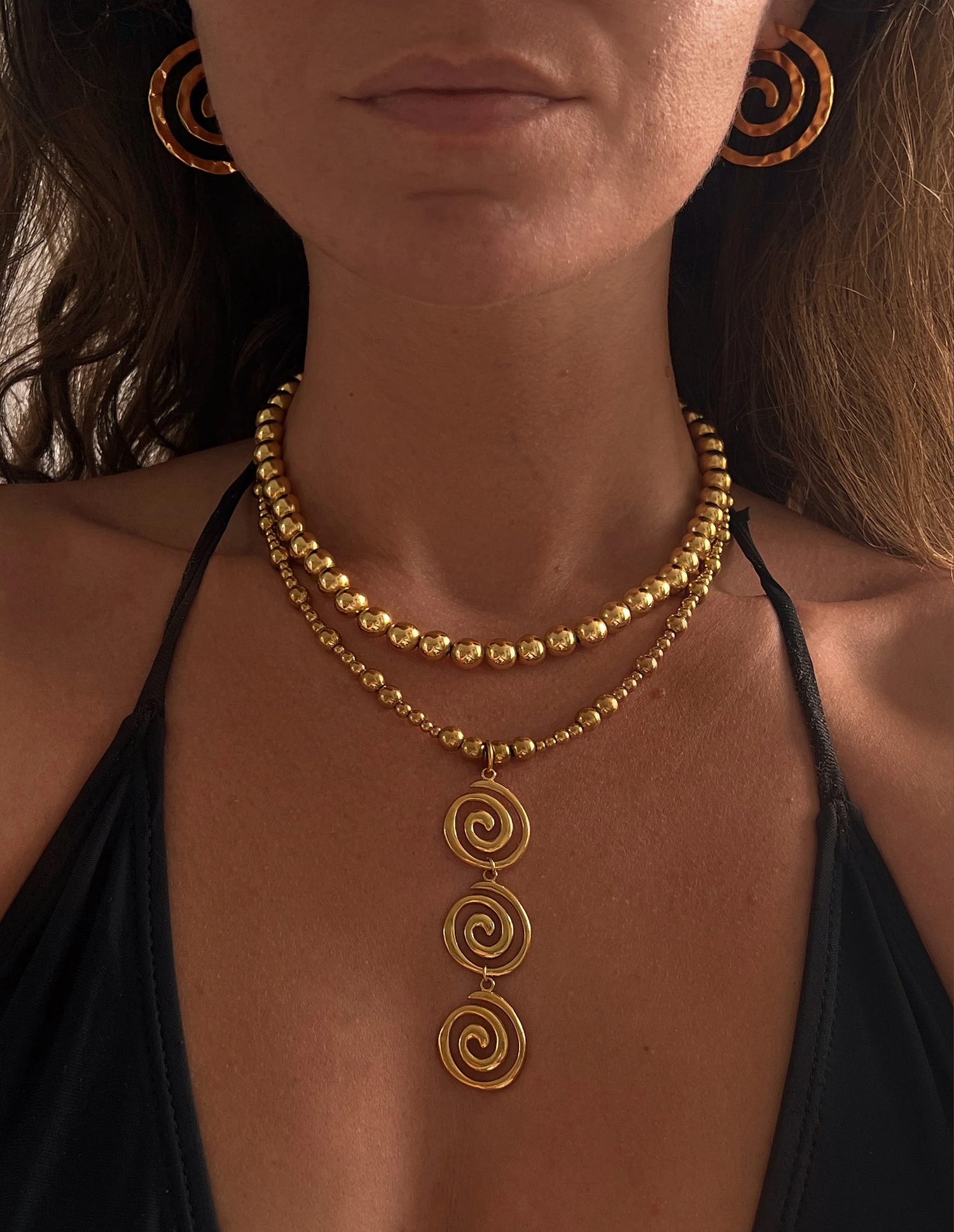 Collier spiral