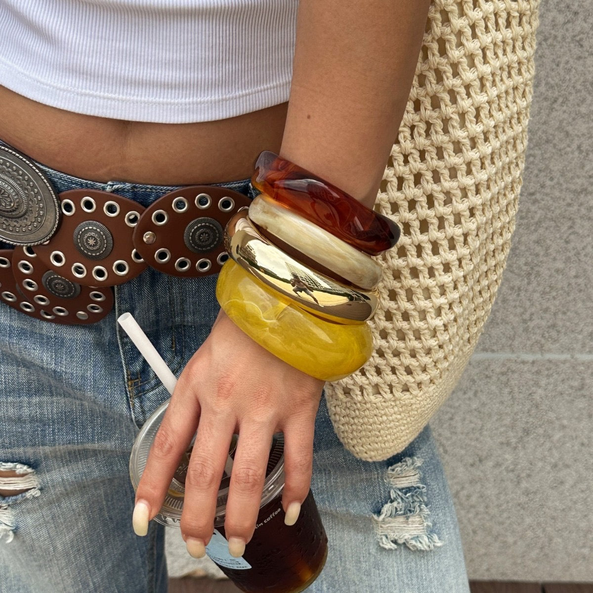 LOT 4 BRACELETS ARTYS