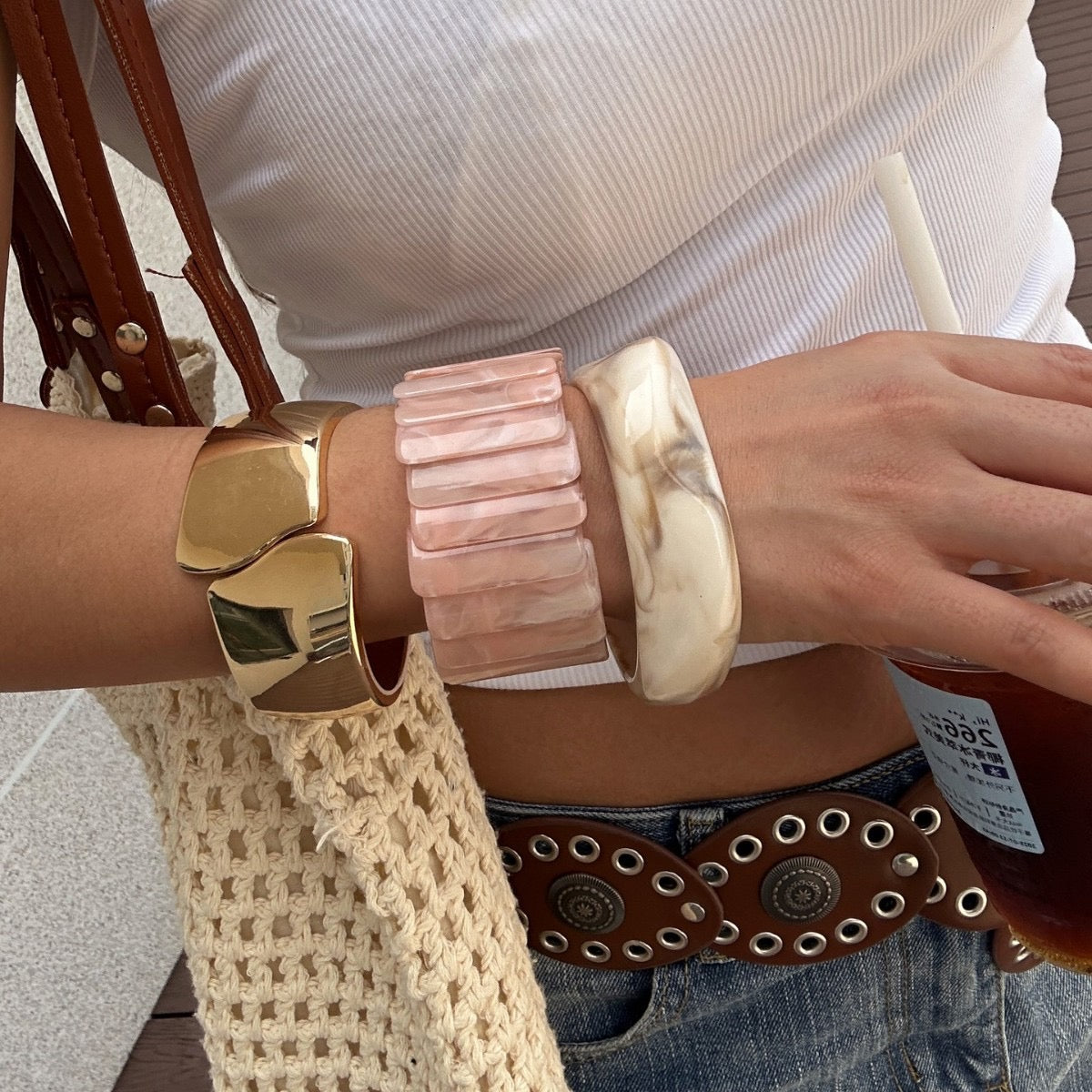 LOT DE 3 BRACELETS TRIA