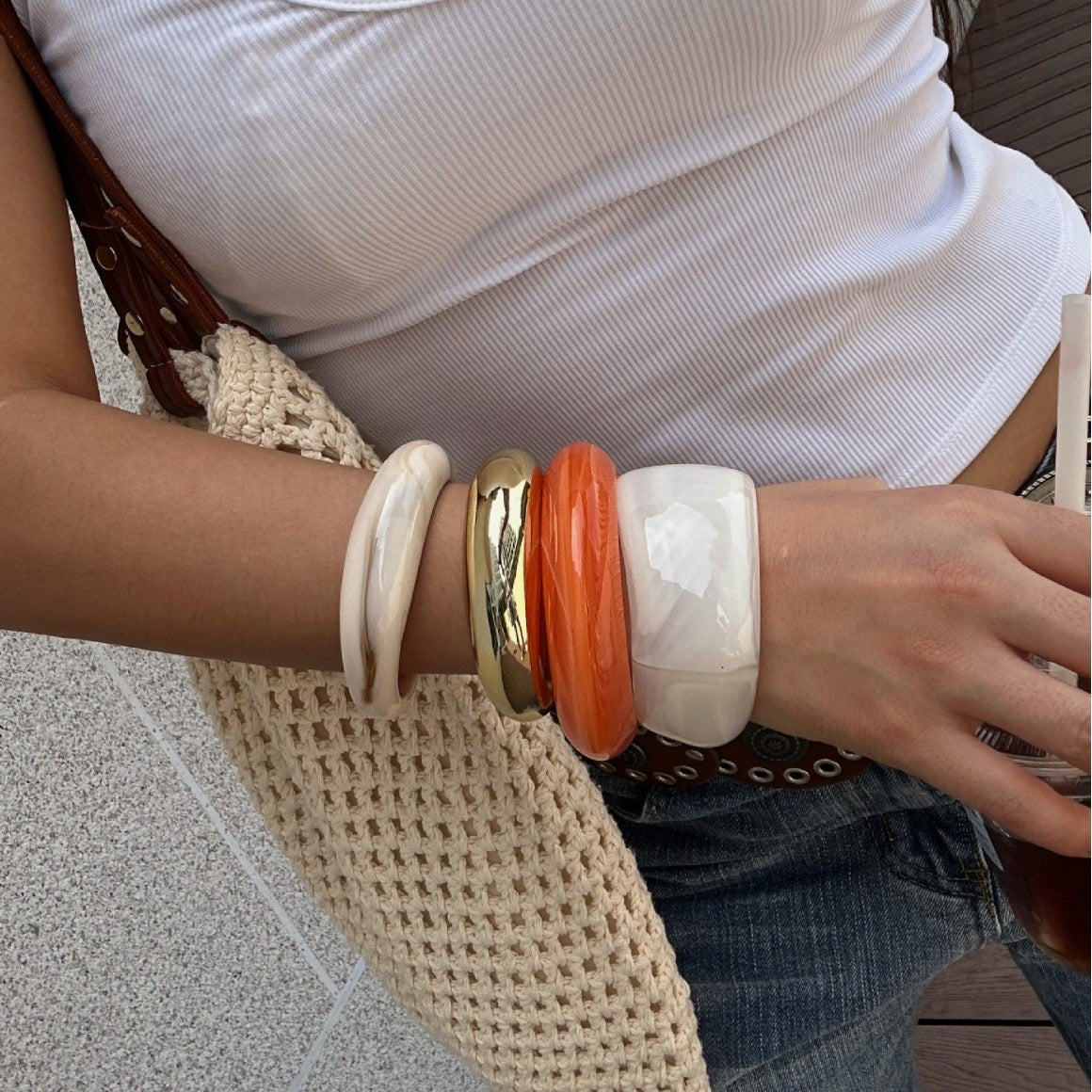 LOT DE 4 BRACELETS PUNA